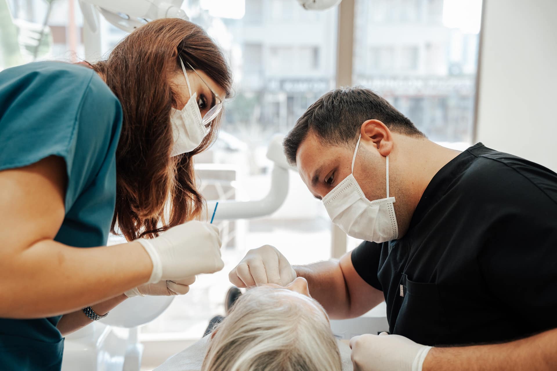 Ulubey Dental Clinic Antalya — clinic interior with digital workflow equipment