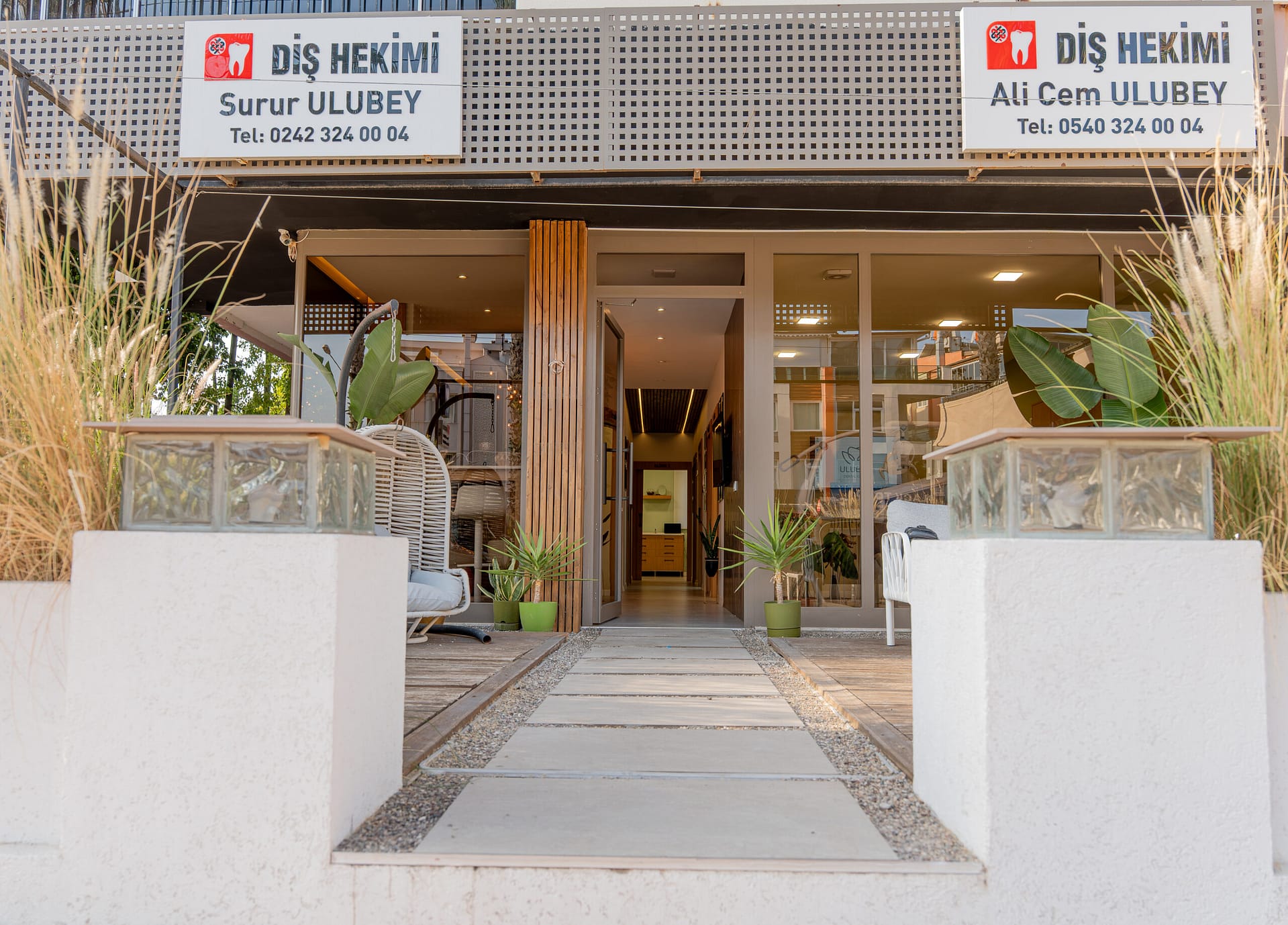 Ulubey Dental Clinic — exterior view, Antalya Lara 2